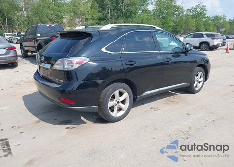 2010 Lexus Rx 350 z USA, uszkodzony, nr VIN 2T2BK1BAXAC066346